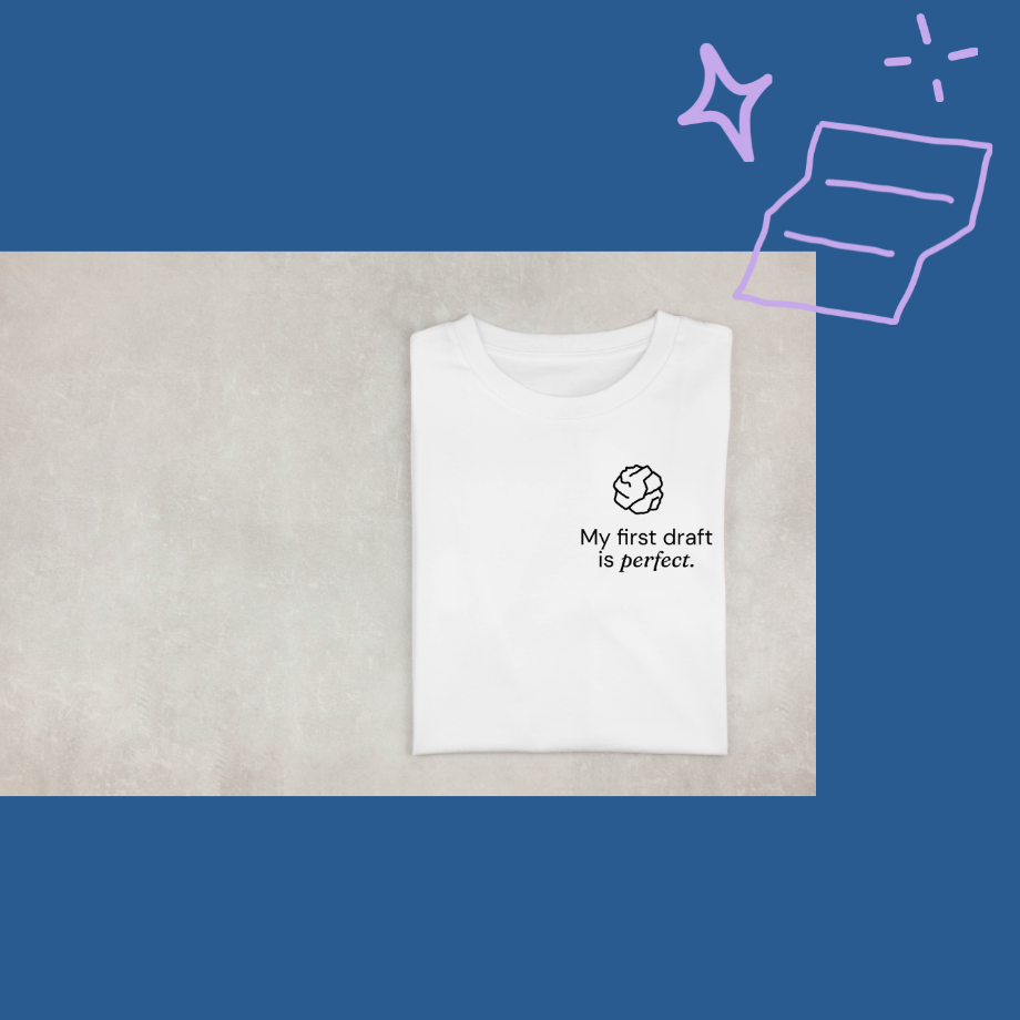 My first draft is perfect - Men’s T-shirt