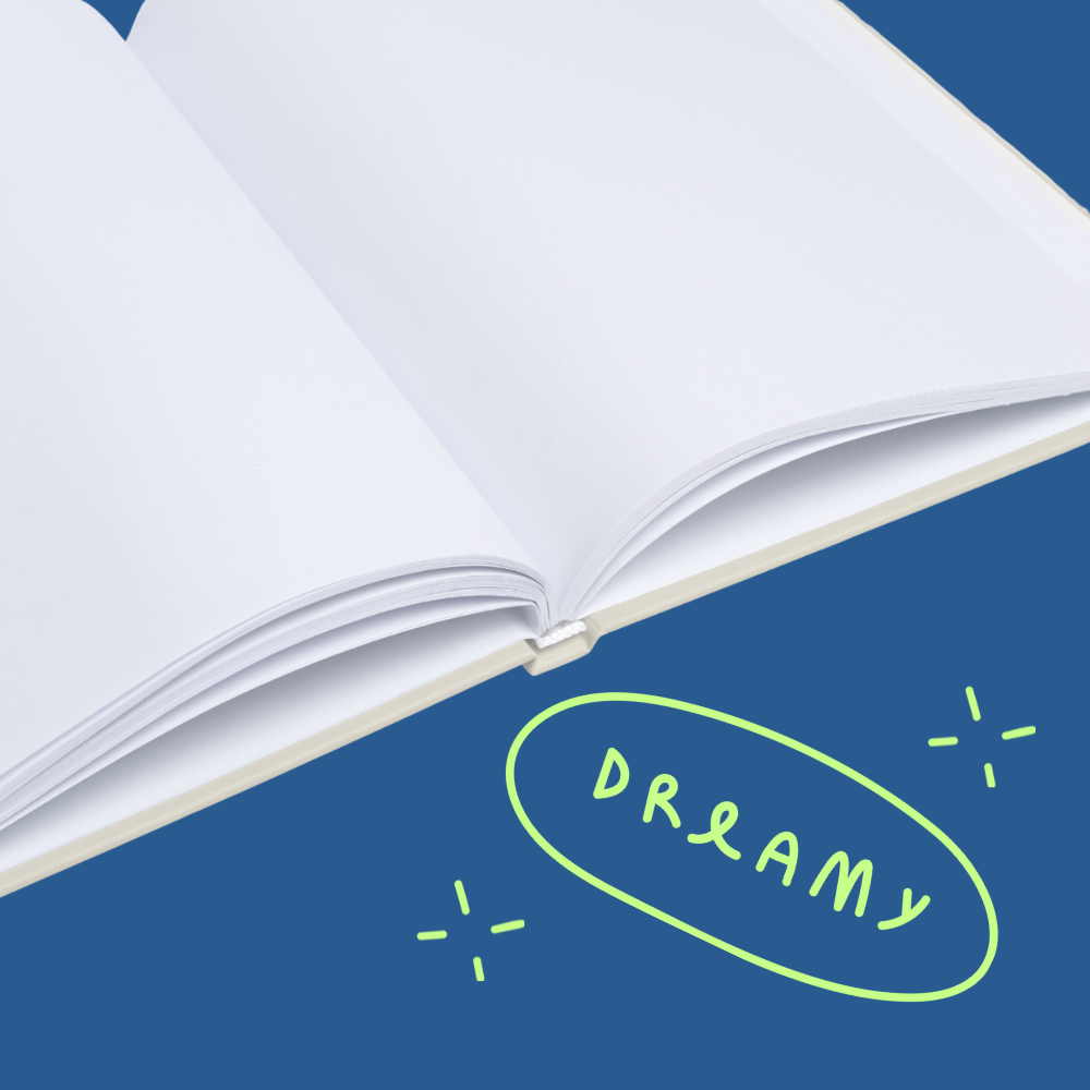Freelance dreams - Hardcover notebook - beige