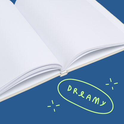 Freelance dreams - Hardcover notebook - beige