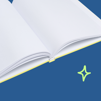 This year I’ll…- Hardcover notebook (A5) - yellow