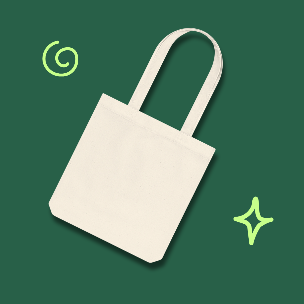 Freelancer by day, overthinker by night - Woven Tote Bag (grey, natural+blue print)
