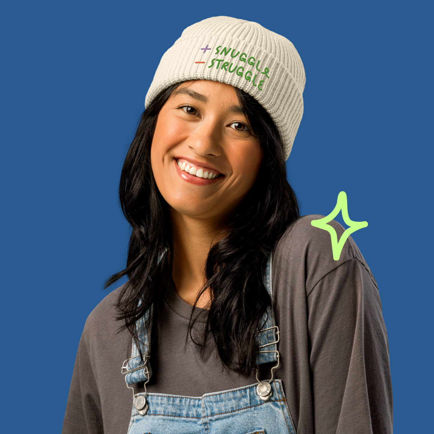 + Snuggle – Struggle - Fisherman Beanie