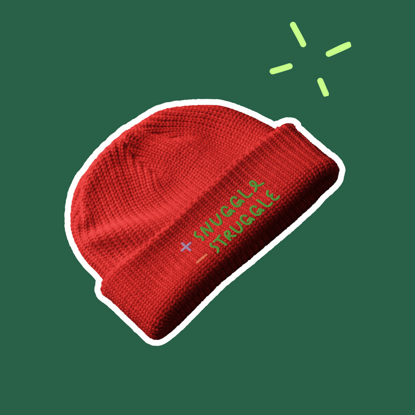 + Snuggle – Struggle - Fisherman Beanie