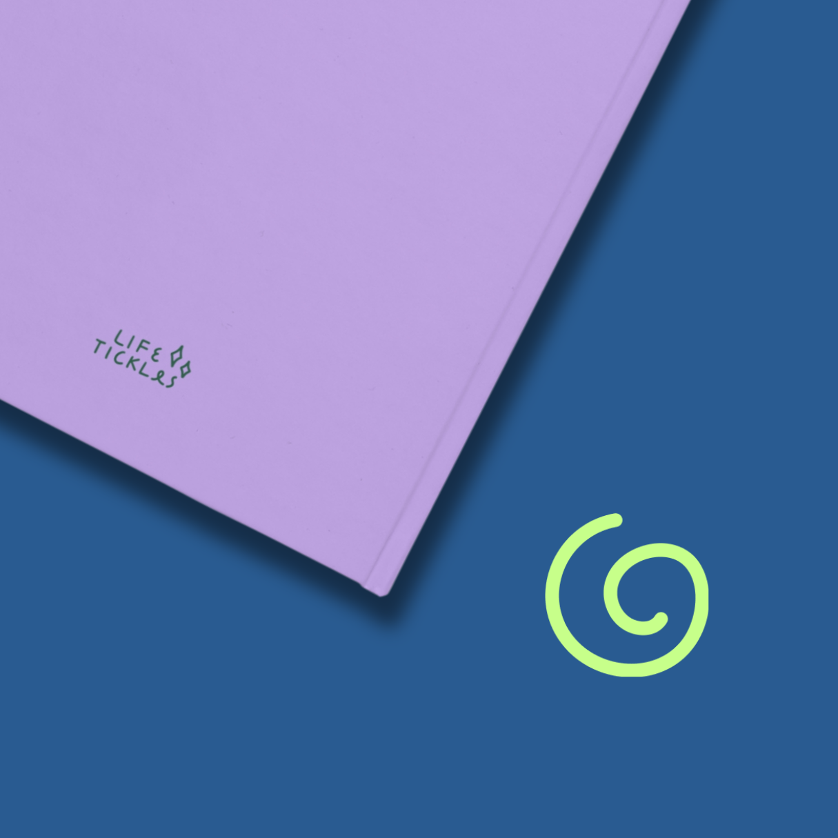 Freelance dreams - Hardcover notebook - lilac