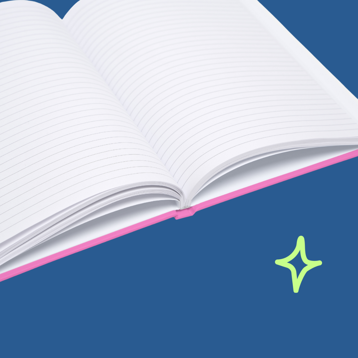 Freelance dreams - Hardcover notebook - hot pink