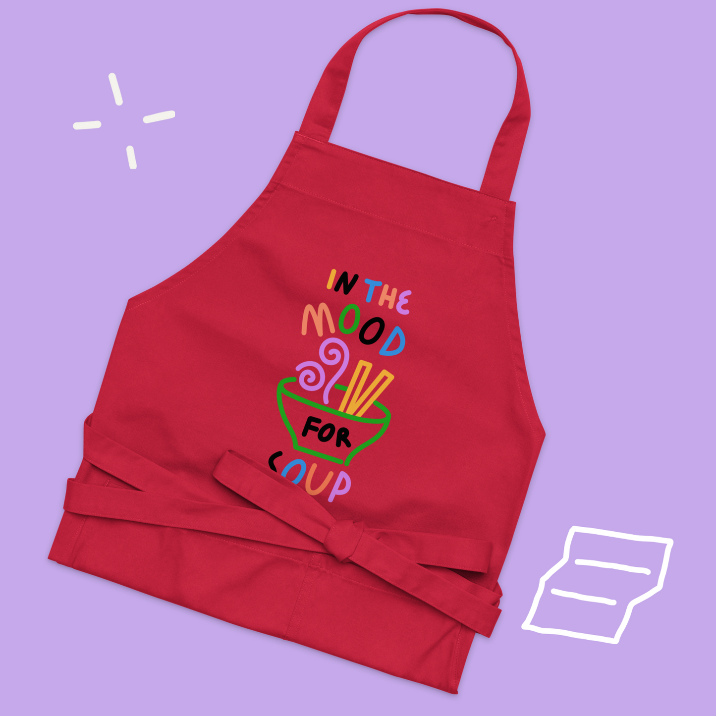 In the mood for soup - apron
