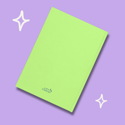 This year I’ll…- Hardcover notebook (A5) - lime