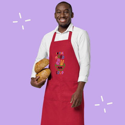 In the mood for soup - apron