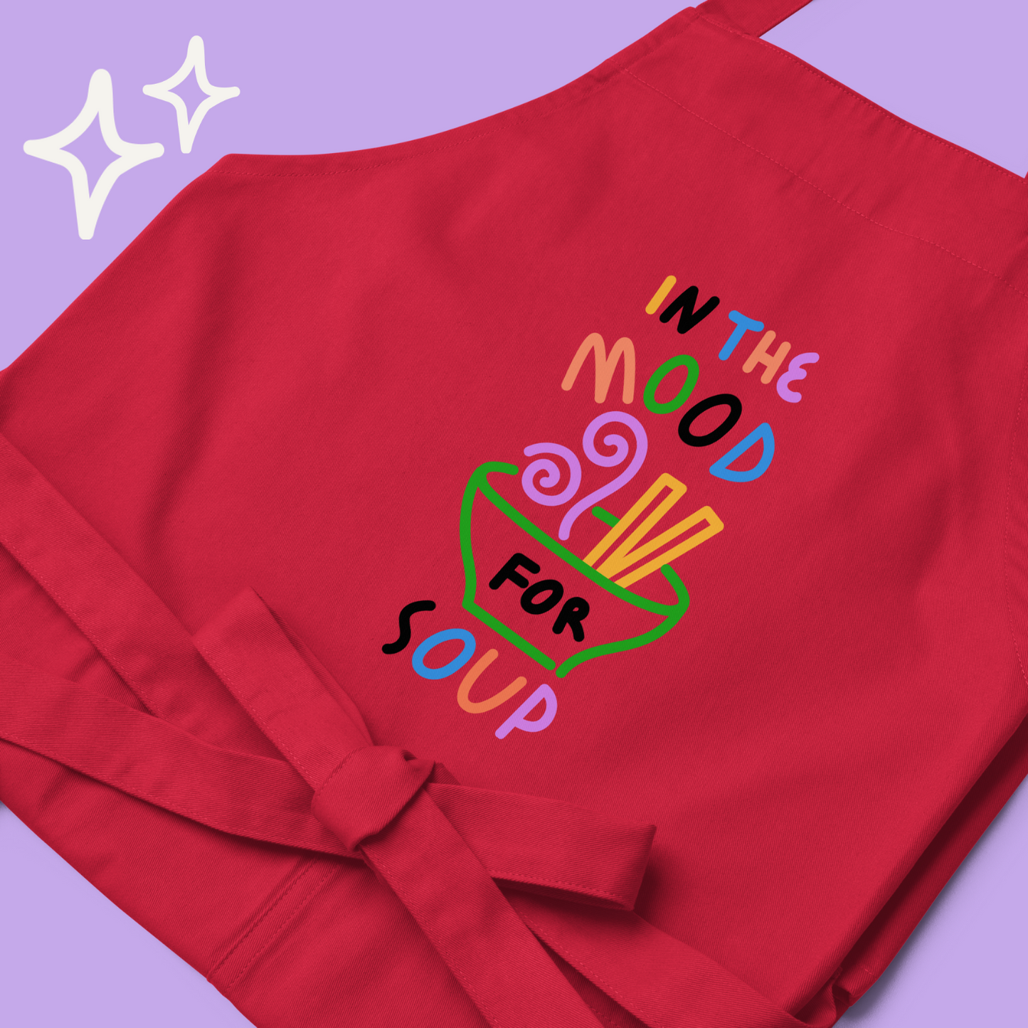 In the mood for soup - apron